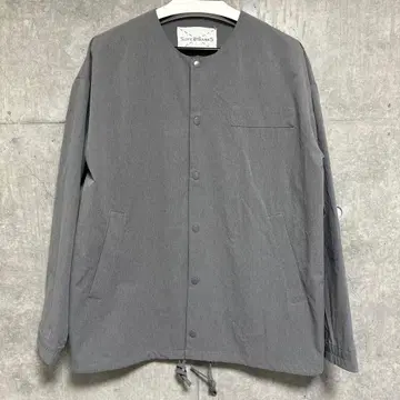 super thanks 그레이 노카라 자켓