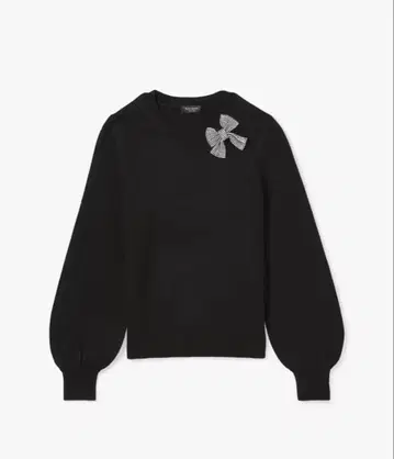 케이트 스페이드 엠벨리쉬드 보우 스웨터