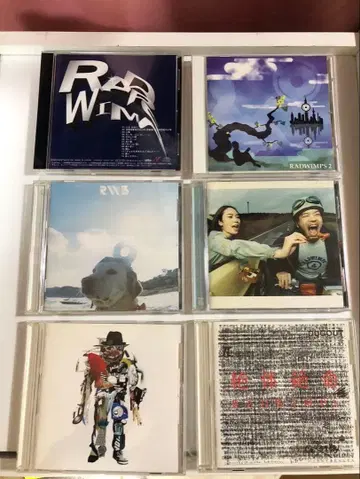 RADWIMPS CD 앨범 6장 세트