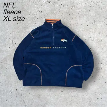 구제 NFL 90s 00s 덴버 브롱코스 플리스 XL 네이비