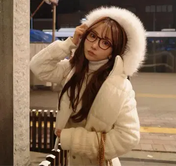 mistreass 케이블 니트 패디드 재킷