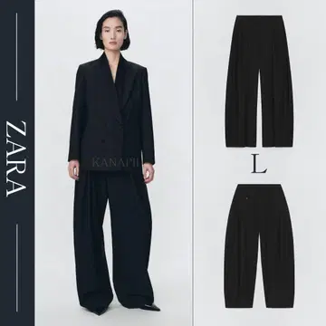 SOSHIOTSUKI x ZARA 울 다트 팬츠 L 새상품