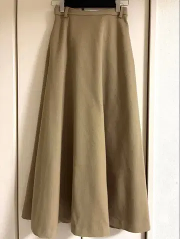 [ anuans ] 2way 울 블렌드 플레어 점프 스커트