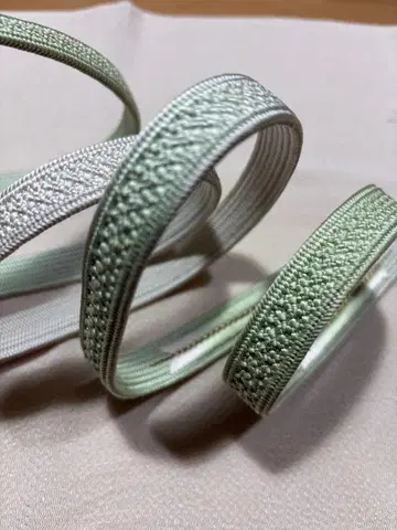 허리띠 옅은 옐로우 그린