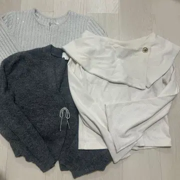 니트 3종 세트 majesticlegon H&M clear