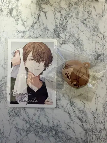 빗쿠라타마고 카가미 하야토 마스코트 카드 세트