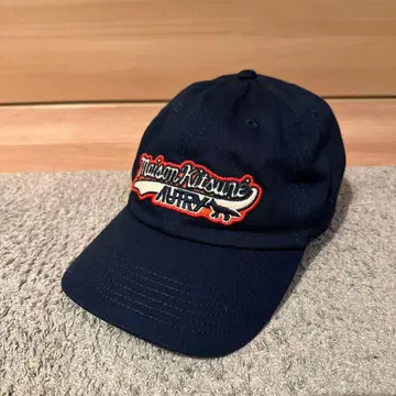 메종 키츠네 네이비 캡