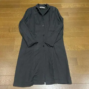 evam eva 울 린넨 코트