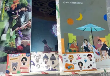 제일복권 Mrs. GREEN APPLE H상 클리어 파일 3종