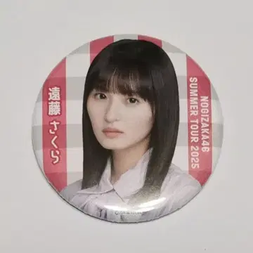 엔도 사쿠라 캔뱃지 한여름의 전국 투어 2025 9월 ver.