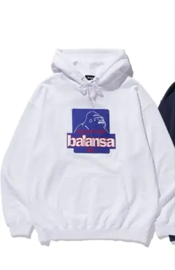 XLARGE x BALANSA 후디 화이트