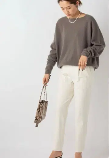 새상품 노리즈 양면 기모 이지 테이퍼드 팬츠