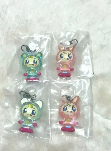 나루미야 캐릭터즈 메지루시 액세서리 (4개 세트)