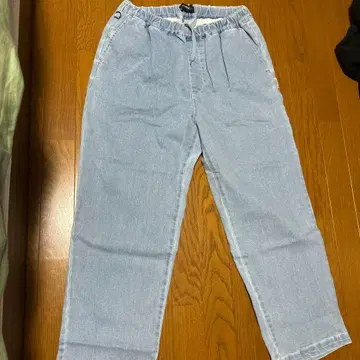 ELEMENT 라이트 블루 스트레이트 데님 팬츠 L/G