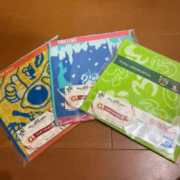 Mrs. GREEN APPLE G상 자카드 타월 3개 세트