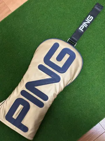 PING 컬러 코드 헤드커버 골드 드라이버