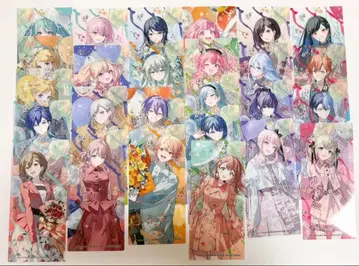 프로세카 감사제 클리어 책갈피 특전 컴플리트 세트