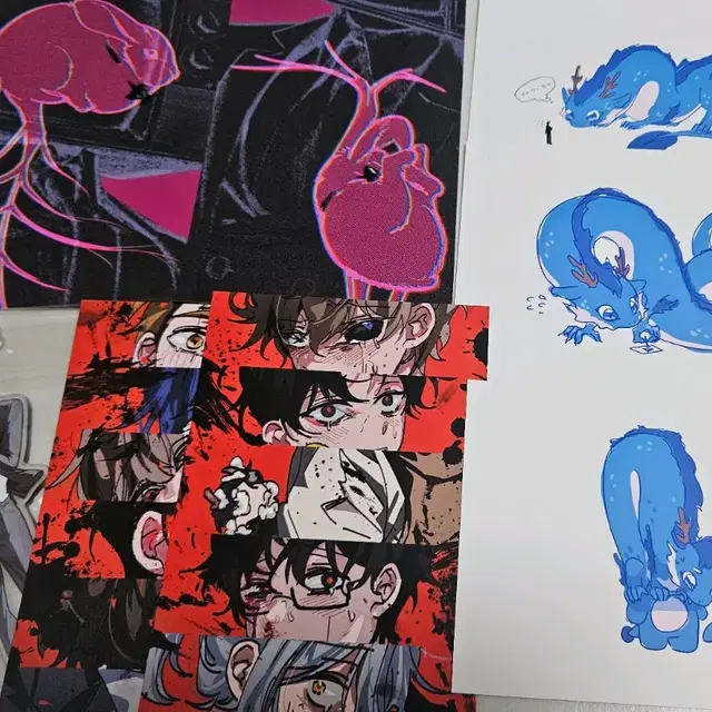 괴담출근 네어님 김솔음 아크릴 스탠드, 괴담출근 프박, 프린티