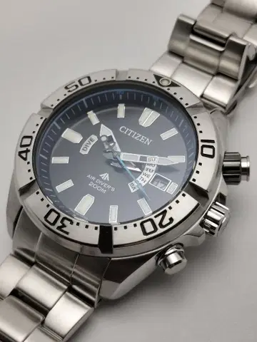 인기 모델 시티즌 프로마스터 다이버 기능 전파 솔라 200m 방수