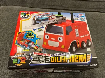 [미개봉 새상품] 레스큐 타요 미니카 커리어