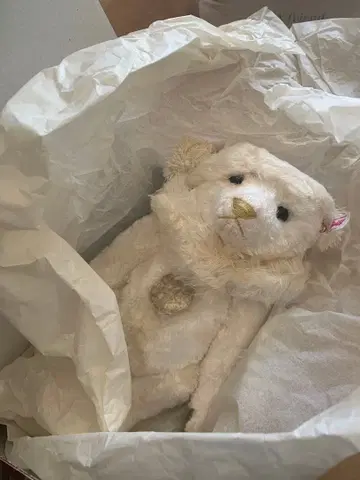 Steiff 산타 테디베어