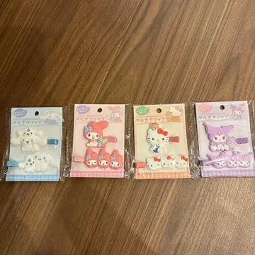 산리오 멀티 클립 2개 세트