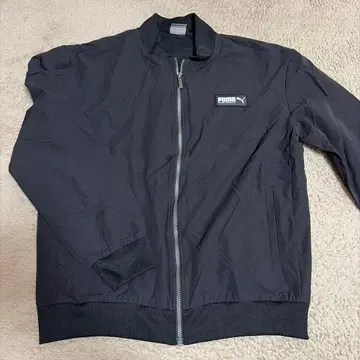 [ 미사용 ] PUMA 남성용 XL 저지 블루종 블랙 새상품