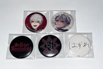 니지산지 캔뱃지 Scarlet Invitation 쿠츠하