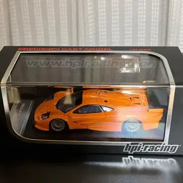 hpi 새상품 McLaren F1 GTR 오렌지 1/43 미니카