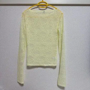 draw drawers Wearing Lace Long Tee