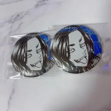 도쿄 리벤저스 바지 케이스케 마이키 마트 메탈릭 캔뱃지