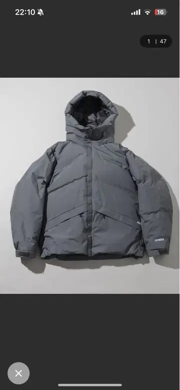 +phenix 별주 고어텍스 윈드스토퍼 다운 자켓