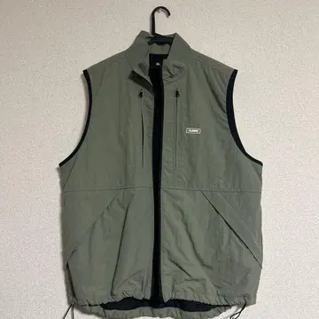 XLARGE 올리브 집업 베스트 XL