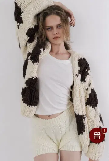 the toe 니트 가디건