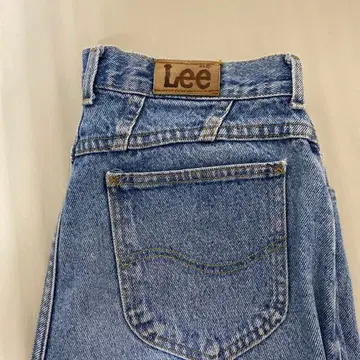 Lee 라이트 블루 스트레이트 데님 팬츠