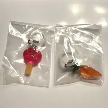 주토피아 메지루시 액세서리 가챠 당근 캔디