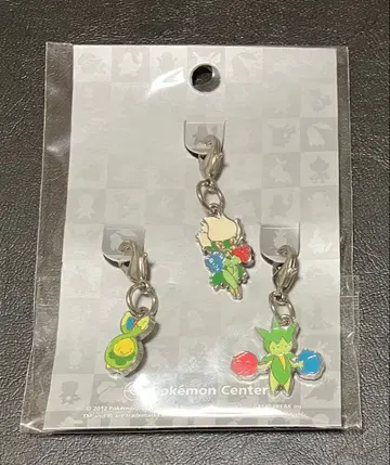 포켓몬 센터 한정판 메탈 참 컬렉션 3개 세트