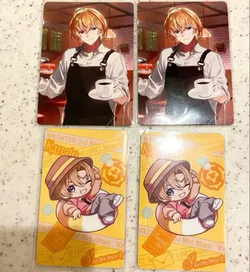 VOLTACTION 후라 소토 앨범 봉입 특전 카레 카드 세트