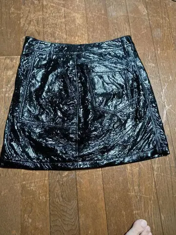 Xgirl 가죽 미니 스커트