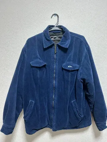 퀵실버 코듀로이 자켓 네이비