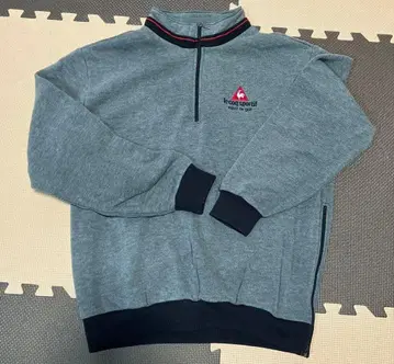 당일 발송 르꼬끄 스포르티브 골프 의류 속기모 트레이닝복 하프 지퍼