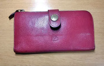 일비종떼 장지갑 빨간색