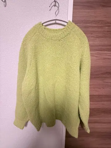 에어 크루넥 버블 니트 M