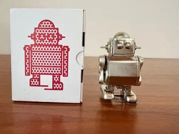 무인양품 미사용 양철 로봇 박스형