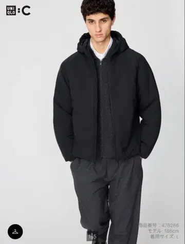 PUFFTECH 블랙 다운 자켓