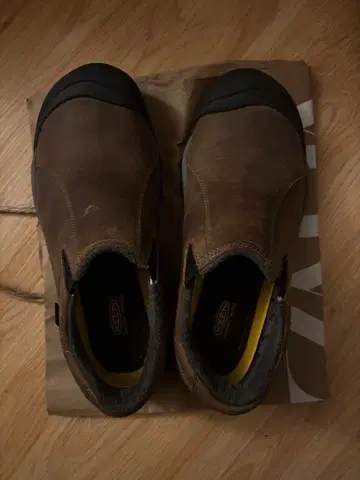 KEEN 브라운 슬립온 슈즈 26.5cm