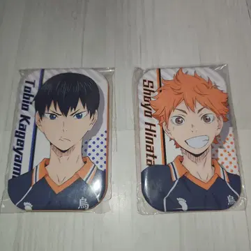 하이큐 마루카쿠 캔뱃지 히나타 쇼요 카게야마 토비오