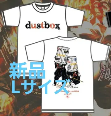 더스트박스 새상품 L 사이즈 T셔츠 화이트