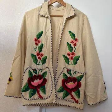 50s 60s 멕시코 자수 자켓 멕시칸 수베니어