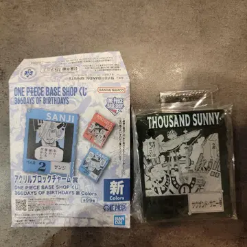 원피스 베이스샵 복권 아크릴 블록 참 사우전드 써니호